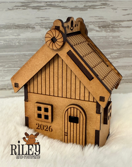 2026 Gingerbread House Ornament Kit