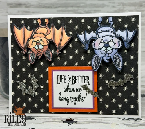 Go Batty! clear stamp set