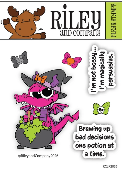 Tiki the Witch die set (set of 4)
