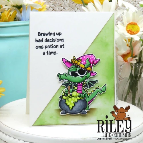 Tiki the Witch die set (set of 4)