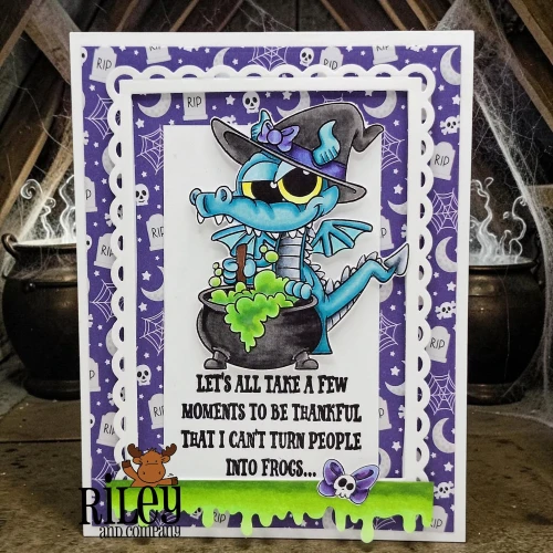 Tiki the Witch die set (set of 4)
