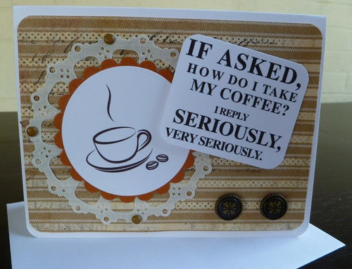 How do I take my coffee? How do I take my coffee?