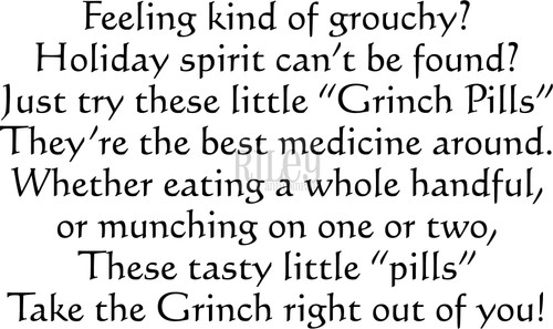 Grinch Topper