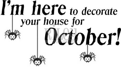 October Decorating