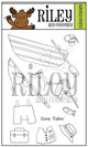 Dress Up Riley - Gone Fishing clear stamp set