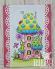 Mushroom Lane -Tri-Level House dies (set of 7)