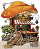 Urban Chic Business District - Snails Arm Pub dies (set of 7)