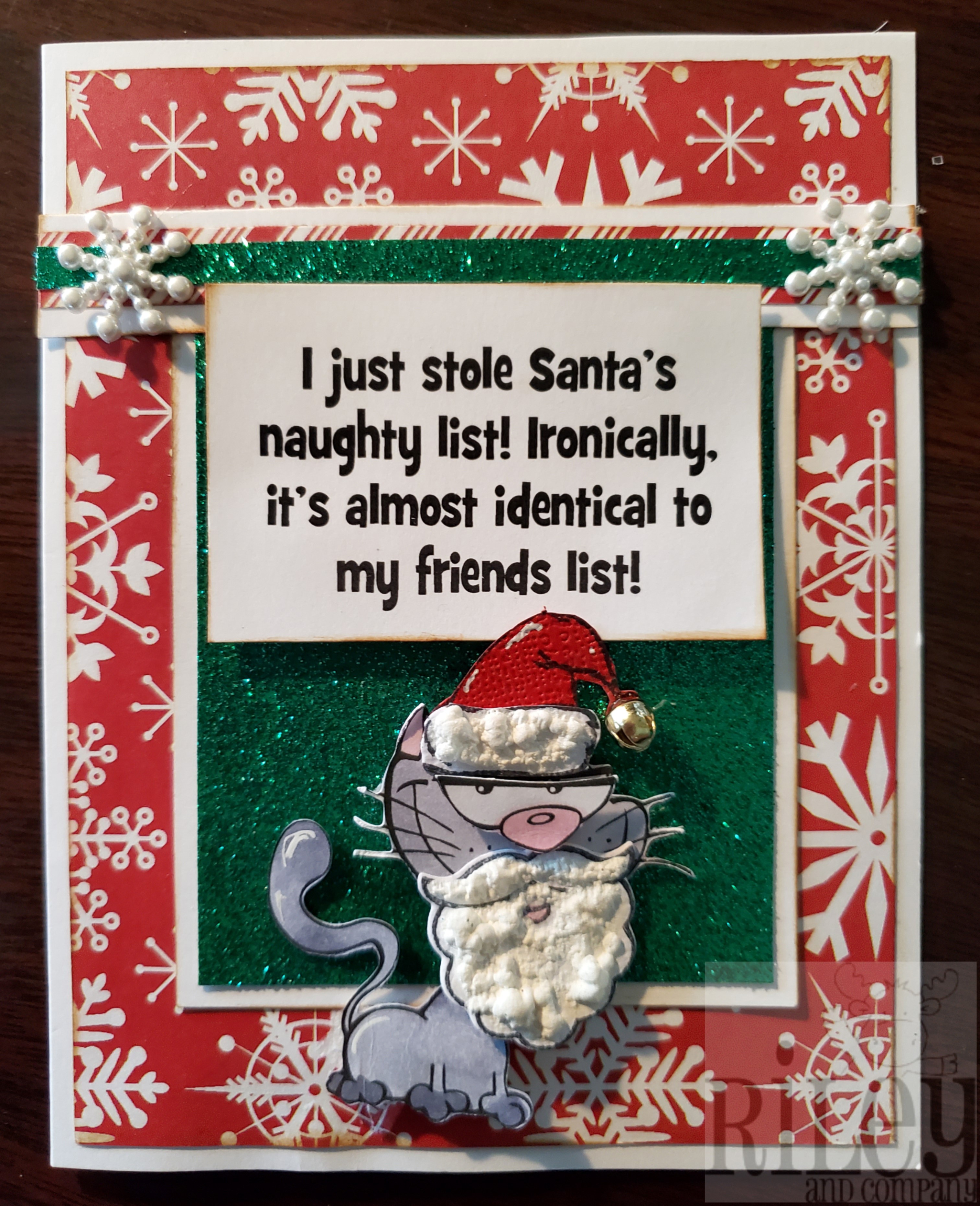Santa's Nice or Naughty List Personalized Tea Towels – A Gift