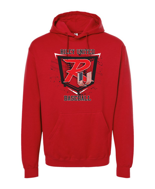 Riley United - Home Plate Hoodie 7U