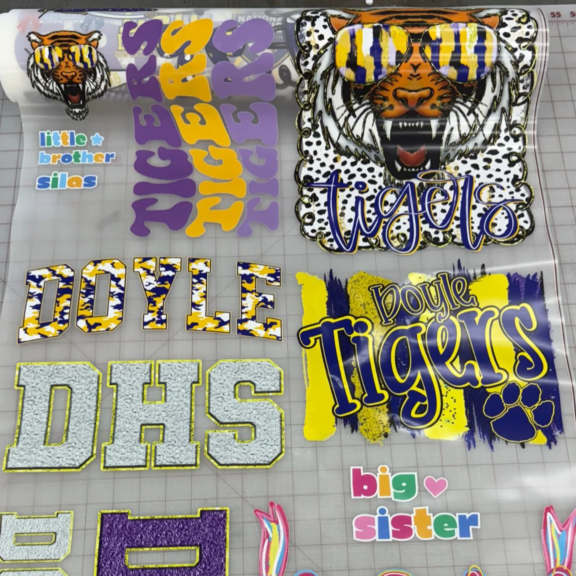 High-quality DTF transfers and UV DTF decals for shirts, tumblers, cups, glass, hard goods, and more. Vibrant colors, durable prints, fast turnaround, and hot peel transfers available.