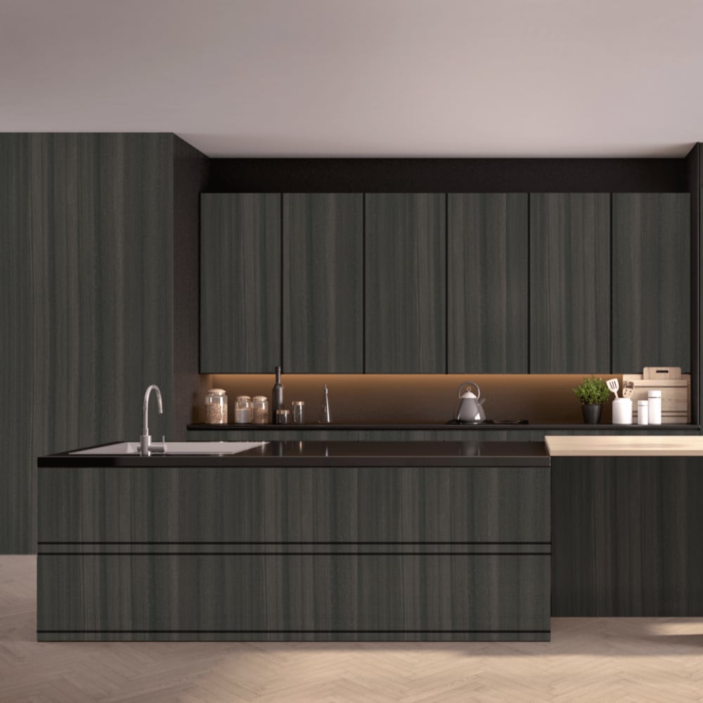 EBONY BLACK WOOD NF56