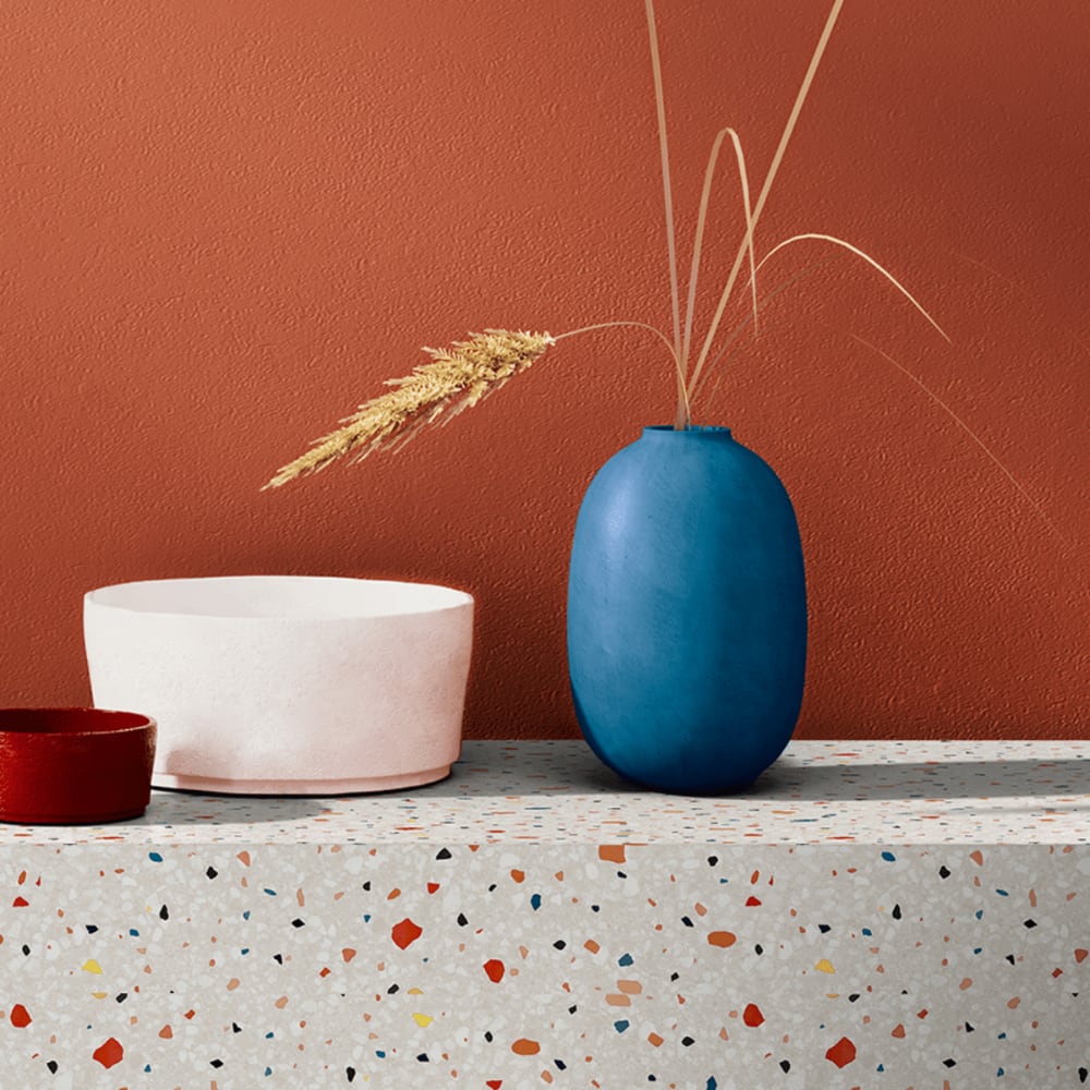WHITE AND MULTICOLOURED STONE PLASTER NE29 PREM +