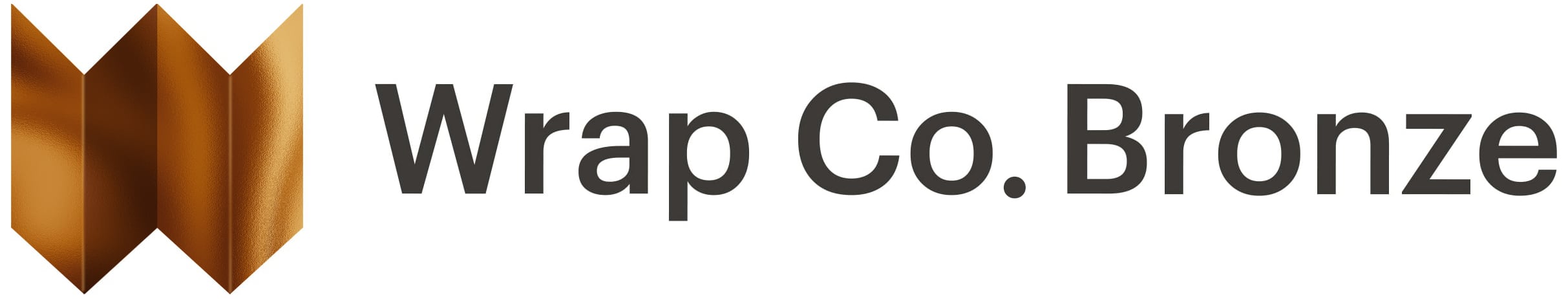 wrap co bronze logo