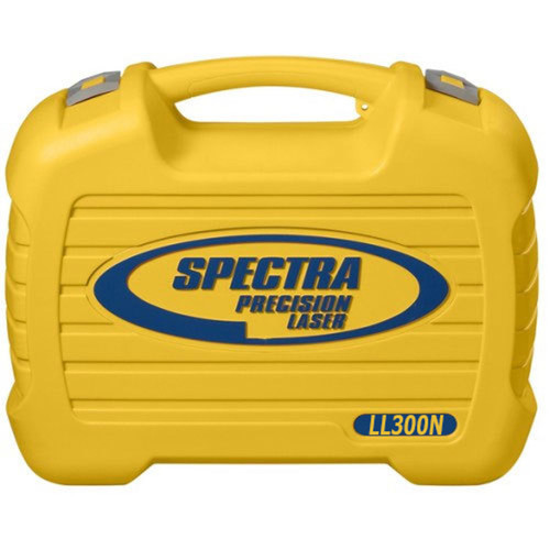 Spectra Precision LL300N-X2 PRO Laser Package, HL450 Receiver, Remote, TENTHS-Rod, HD Tripod, Rechargeable Batteries and Small Case