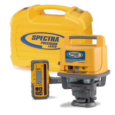 Spectra Precision LL500 Laser Level Horizontal Medium Range 1600ft