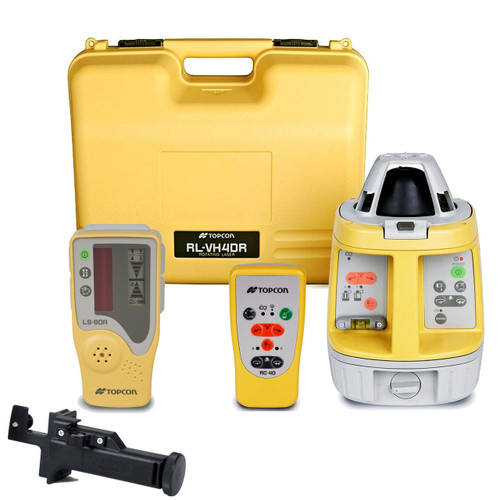 Topcon RL-VH4DR GC Horizontal Vertical Laser Package with LS-80A Receiver and RC40 Remote
