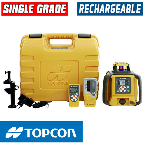 Topcon RL-SV1S Self-Leveling Single Grade Laser RB Kit with LS-80L Receiver