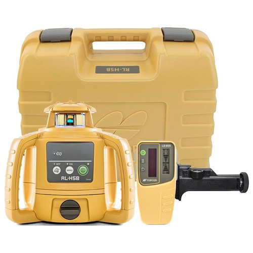 Topcon RL-H5B Self-Leveling Laser with LS-80X Receiver Kit