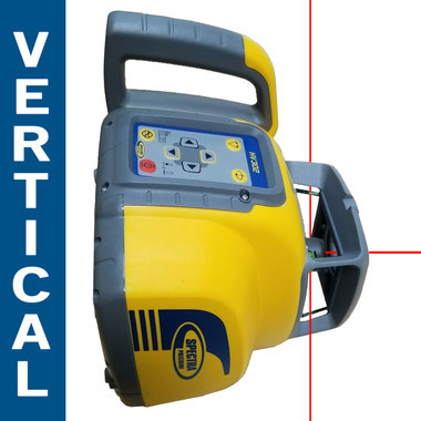 Spectra Precision HV302GC-4-NR Horiz/Vert - Interior/Exterior RED Beam Laser GC Package with HL450 Receiver, Rod in INCHES and Tripod