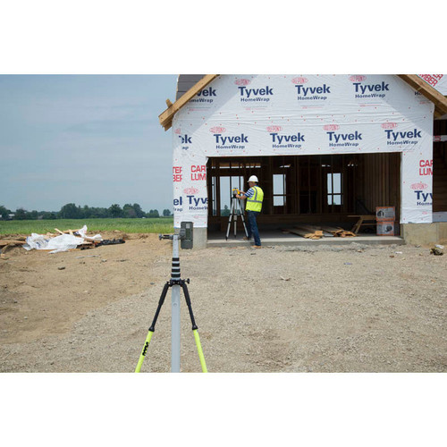 Spectra Precision LL1505C-X1 Laser Level Package with HL450 Receiver and Tenths Rod