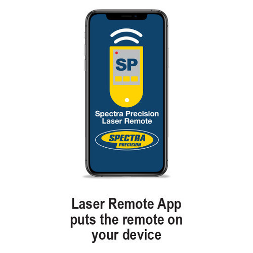 Spectra Precision HV1305C Horizontal/Vertical Red Beam Laser Package with HL450 Receiver