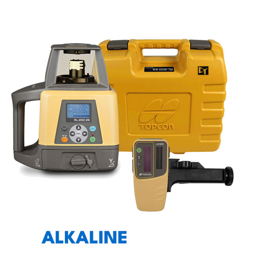 Topcon RL-200 2S Dual Slope Grade Laser Package with LS-80X Receiver