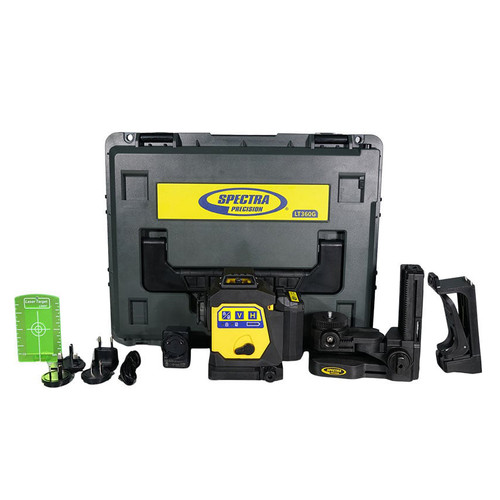 Spectra Precision LT360G Green Beam 360 Degree Line Laser Level