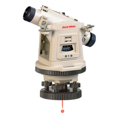 David White LT8-300LP Universal Level-Transit with Laser Plummet 46-8872
