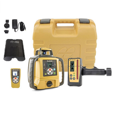 Topcon RL-SV1S Self-Leveling Single Grade Laser RB Kit with LS-100D Deluxe Receiver and Rechargeable Batteries 313990779