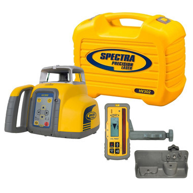 Spectra Precision HV302-NR Horizontal / Vertical RED Laser Package with HL760 Receiver