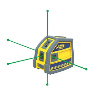 Spectra Precision LP51G Green 5-Beam Point Laser Tool