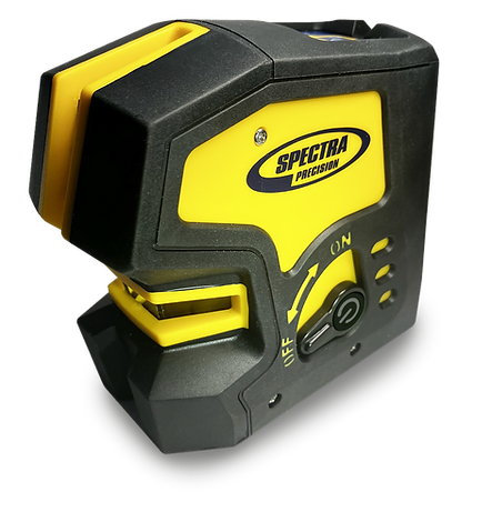 Spectra Precision LT20XG Cross-Line Laser — Built for Jobsite Toughness and Interior Precision