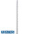 Seco 92041 16-Foot Rectangular Fiberglass Leveling Rod Tenths
