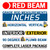 Spectra Precision HV302GC-2 Horiz/Vert - Interior/Exterior RED Beam Laser GC Package with Remote, HL760 Receiver, Rod in INCHES and Tripod