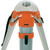 Spectra Precision 5311-20-ORG-L Heavy-Duty DOME Head Aluminum Tripod with Quick Clamps