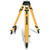 SitePro HVFG20-DCB SiteMax Heavy-Duty Fiberglass Dual Clamp Tripod Black Hardware