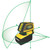 Spectra Precision LT52G-2 Point and Line Green Laser Tool with HR1220 Receiver for extended range