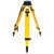 SitePro WDF20-DCB Wood and Fiberglass Tripod - Heavy Duty - Dual Clamp 42 to 72-inches Extended