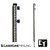 LaserLine GR1000IT Lenker Rod, 10 foot - Inches and Tenths