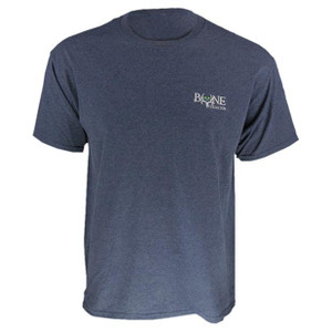 Bone Collector Logo Tee Heather Navy  Bone Collector Logo Tee Heather Navy