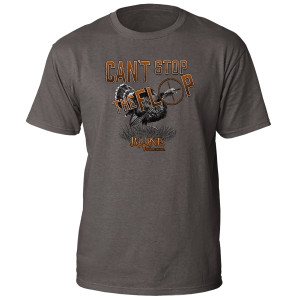 bone collector cant stop the flop cstf tee charcoal turkey gobbler graphic front bone collector cant stop the flop cstf tee charcoal turkey gobbler graphic front