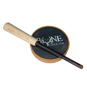 bone collector Alter Ego Turkey Friction Call-Double Sided Cherry Pot with Slate On Top and Glass On Bottom Frontside bone collector Alter Ego Turkey Friction Call-Double Sided Cherry Pot with Slate On Top and Glass On Bottom Frontside