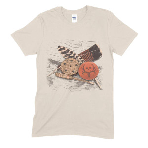 Striker Graphic Tee - Natural Cuttin Up Striker Graphic Tee - Natural Cuttin Up