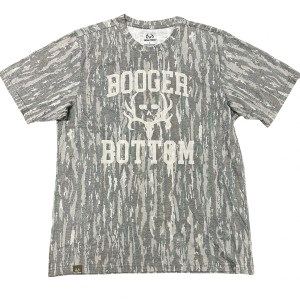 booger bottom vintage bone collector camo tee front booger bottom vintage bone collector camo tee front