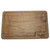 Bone Collector Cooking Solid Walnut Cutting Board Front