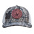 CSTF Turkey Track Timber Hunting Snapback Hat front leather patch CSTF Turkey Track Timber Hunting Snapback Hat front leather patch