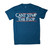 bone collector cant stop the flop cstf tee harbor blue front