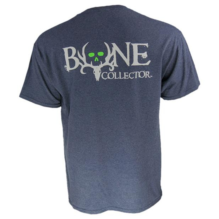 Bone Collector Logo Tee Heather Navy 