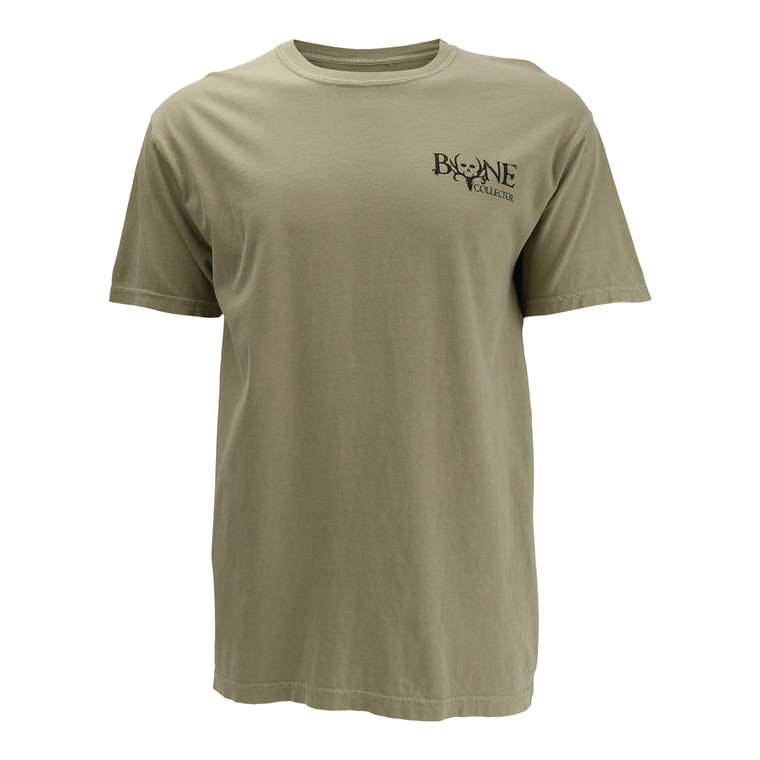 Men's BC Camo Skull Khaki Tee