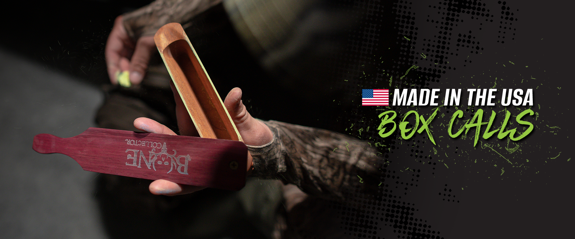 bone collector turkey box calls made in the usa